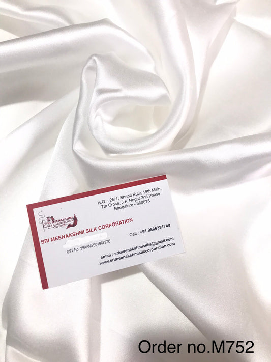 Silk satin 95gm width 54”